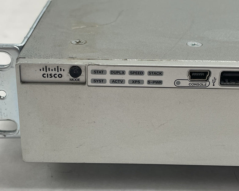 Cisco Catalyst WS-C3850-24T-L V06 24 Port Switch Tested & Reset 1X PSU