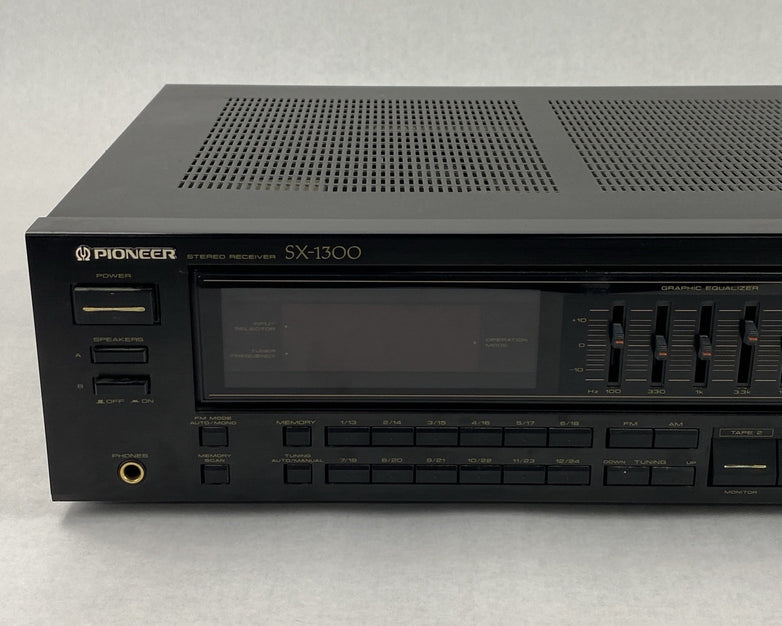 Pioneer SX-1300 Stereo Receiver Tested - No Remote