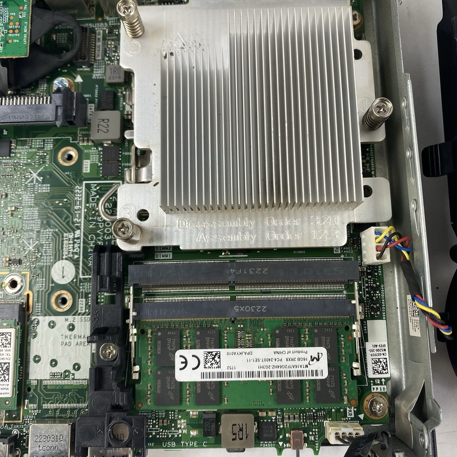 Dell OptiPlex 3000 Micro Intel Core i5-12500T 4.4GHz 1x16GB RAM No HDD/OS/AC14