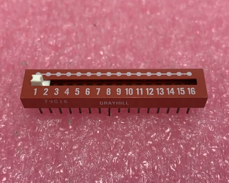 Grayhill 8315 1-16 Slider Switch (Lot of 3)