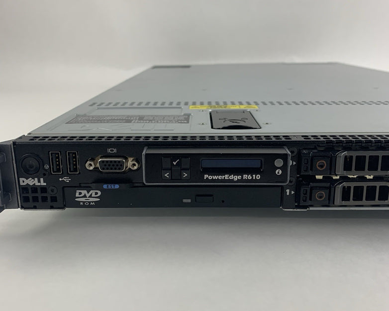 Dell PowerEdge R610 Server 2x Xeon E5520 2.27 GHz 24 GB RAM No OS No HDD