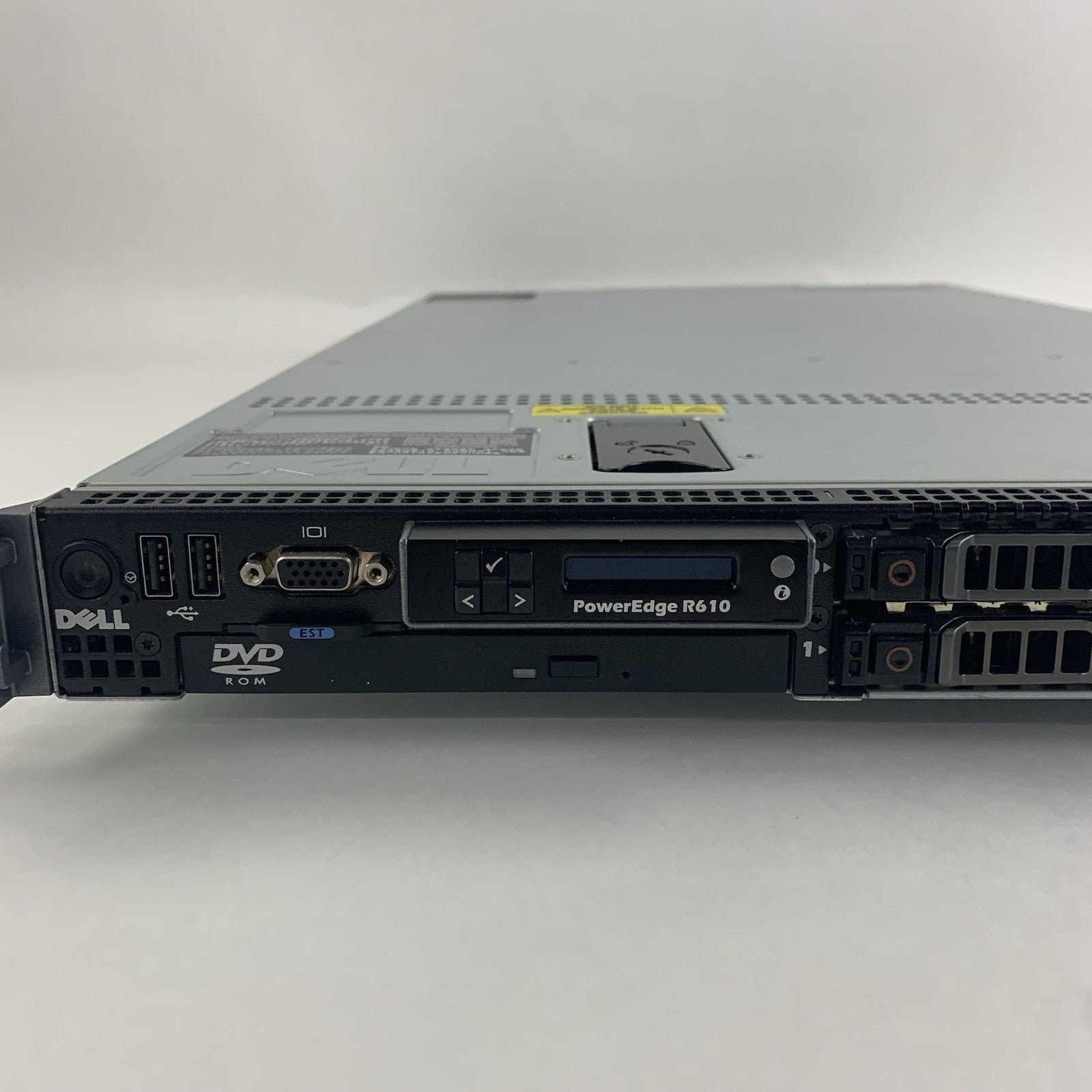 Dell PowerEdge R610 Server 2x Xeon E5520 2.27 GHz 24 GB RAM No OS No HDD2