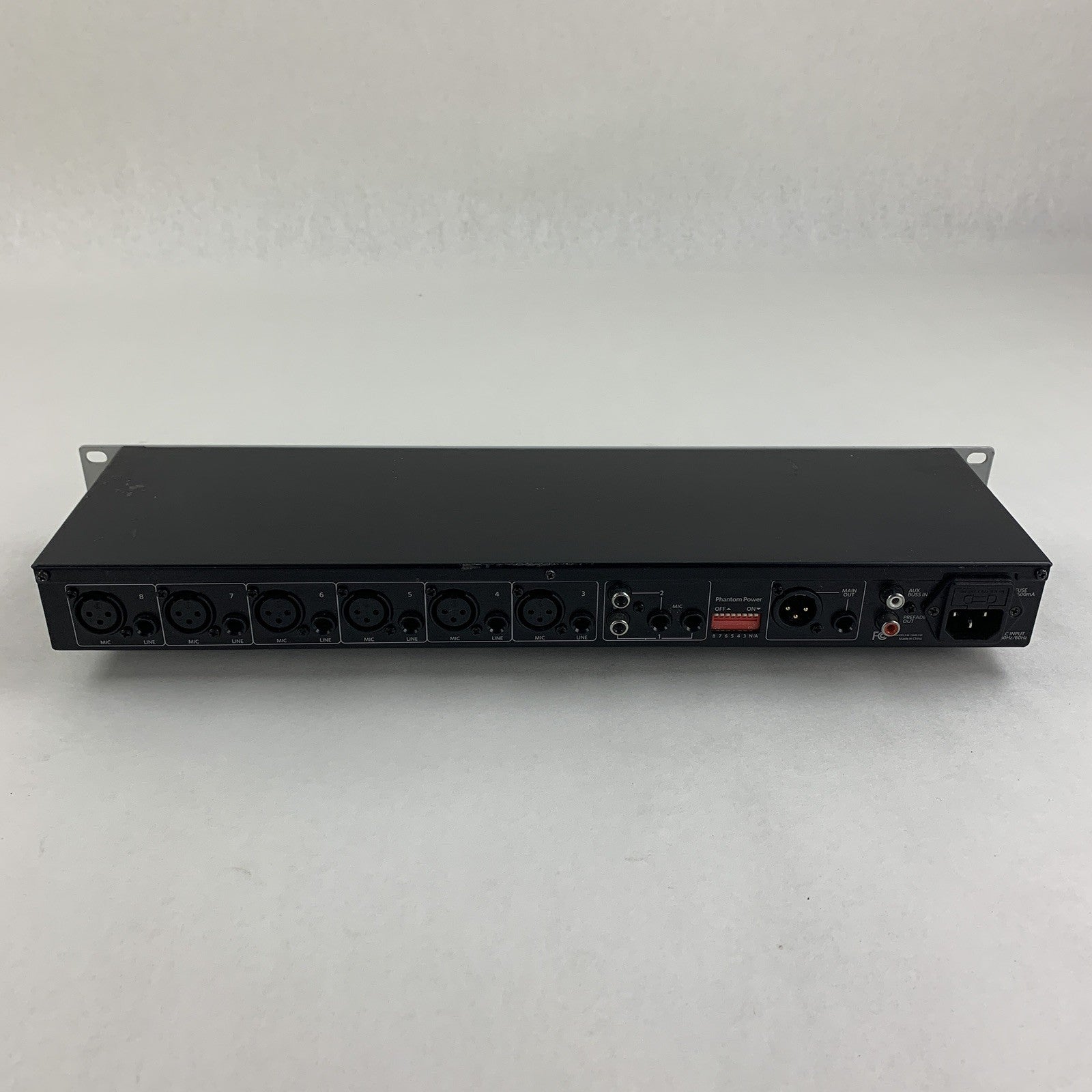 Stage Right SR 615108 8-Channel Mic Tested Quiet Outputs Parts and Repair