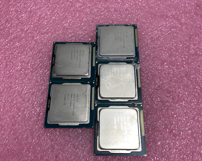Lot of 5 Intel Core i5-3570 SR0T7 3.4GHz Desktop Processor