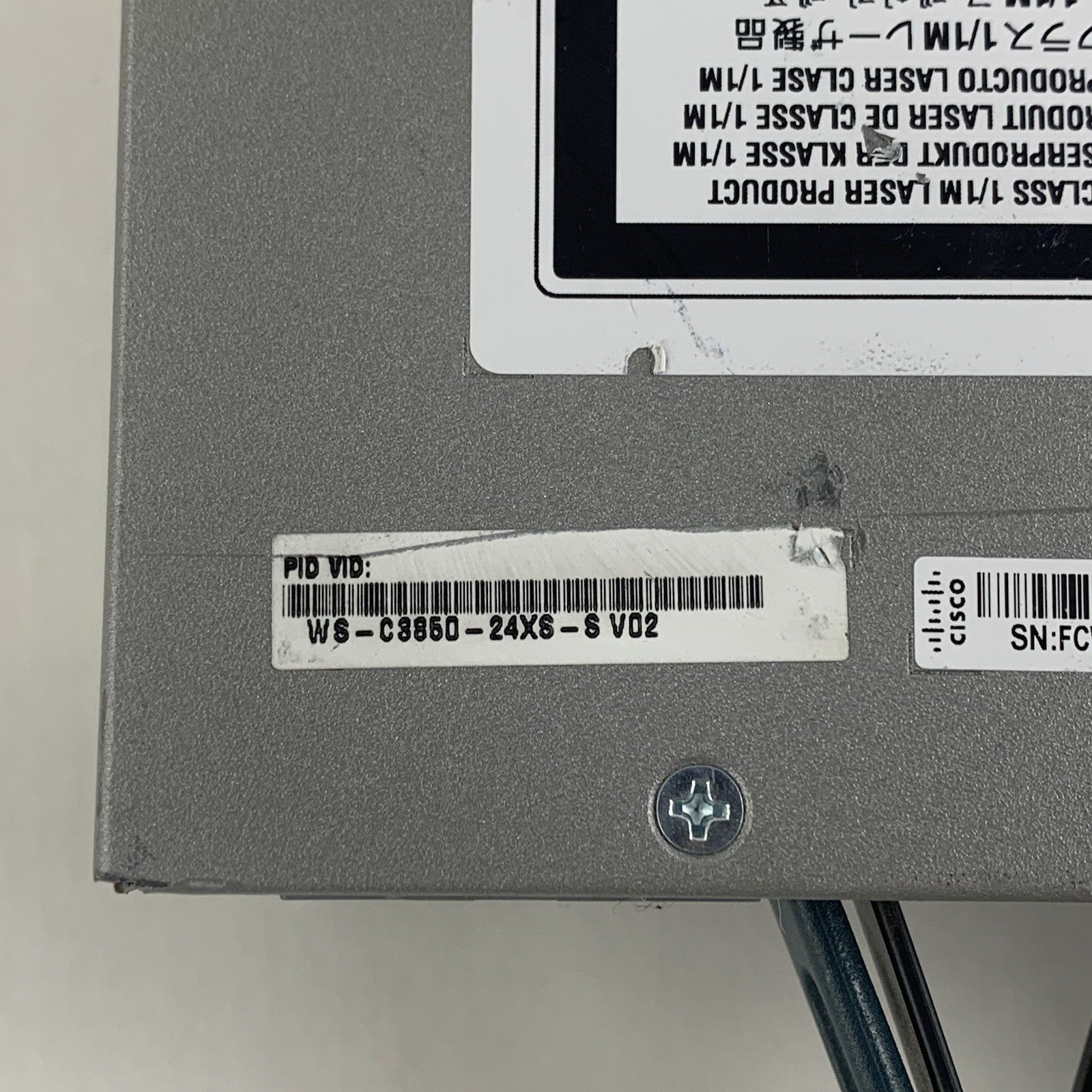 Cisco WS-C3850-24XS-S V02 24-Port 10Gb SFP+ Switch Tested Reset 2x PSUs8