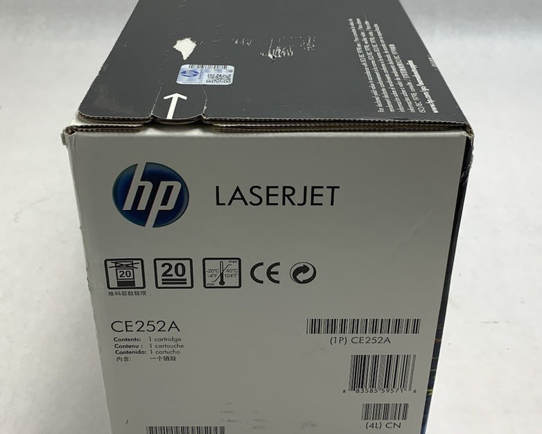 HP Laserjet 504A CE252A Yellow Print Cartridge Exp: Jul 2017