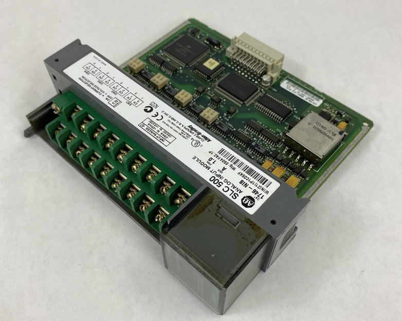 Allen-Bradley SLC500 Analog Input Module 1746-NI8 Ser. A FRN 1.0 - Untested