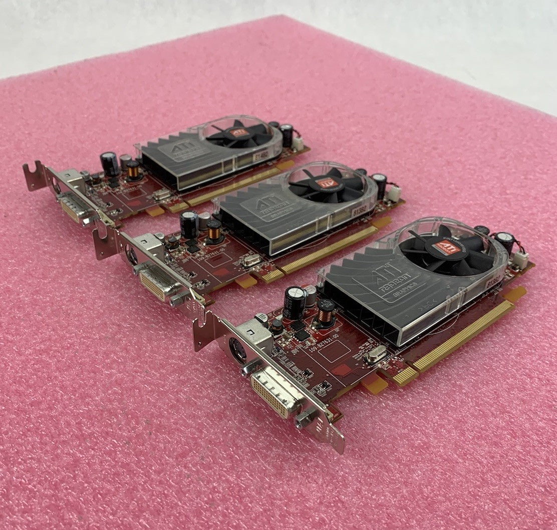 AMD ATI Radeon B276 Video Graphics Card Short Bracket (Lot of 3)