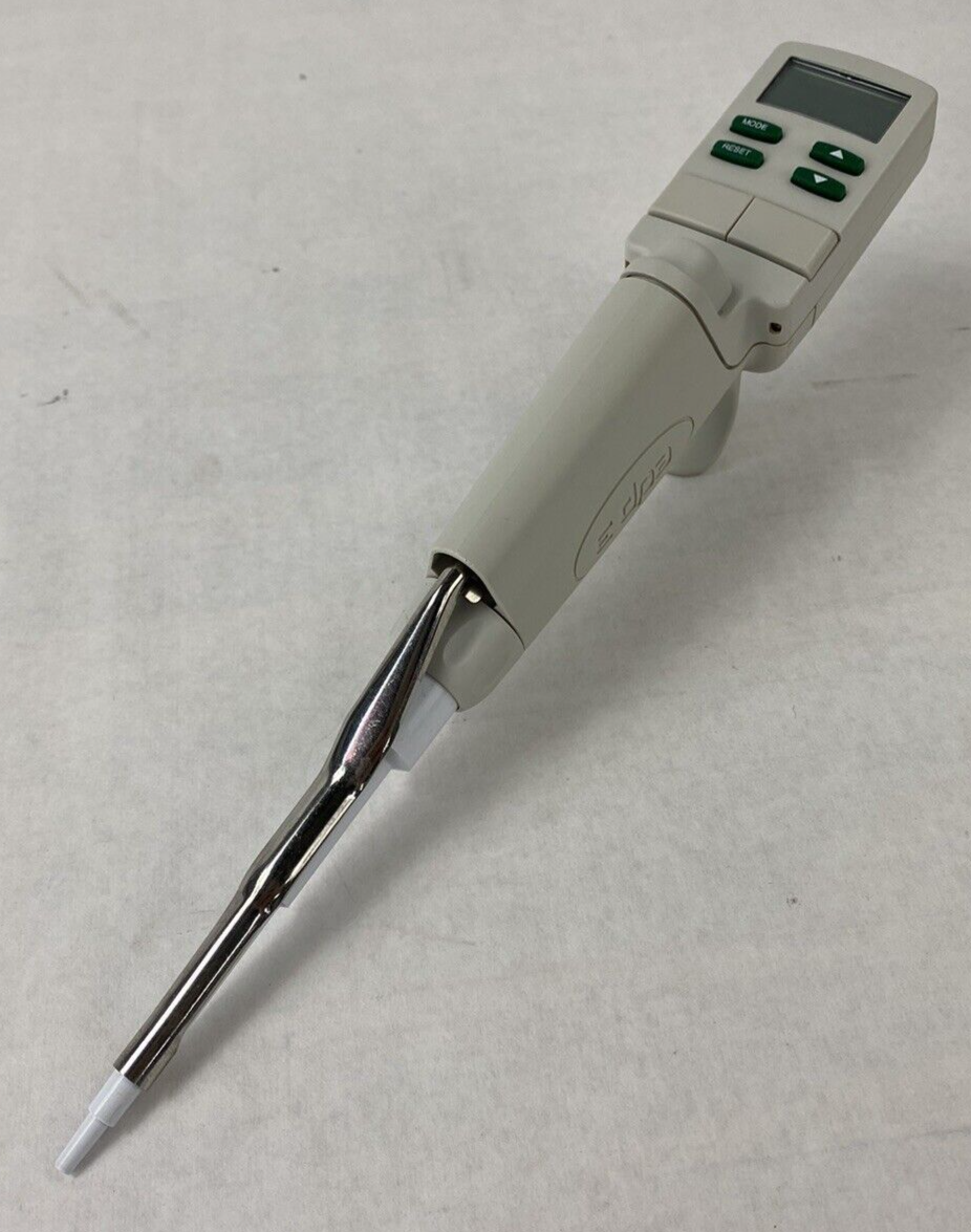 Rainin EDP3 1-10 uL LTS 10 Single Channel Electronic Pipette No Battery