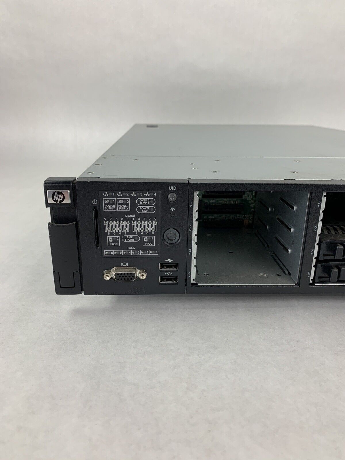HP Proliant DL380 G7 Server 2x Intel Xeon E5660 2.8 GHz 24 GB RAM No OS No HDD