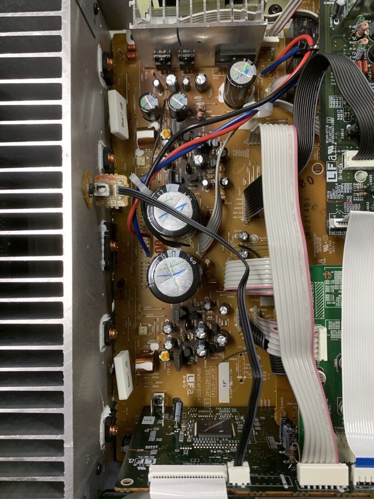 Integra DTM 40.4 Sirius XM WRAT Wide Range Amplifier Tested Bad Caps For Parts