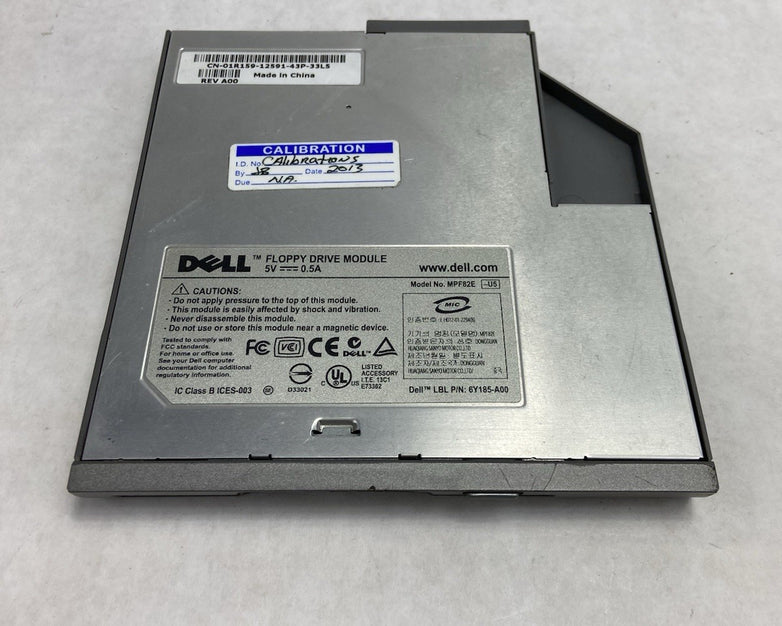 Dell 3.5" Floppy Drive Module Model 6Y185-A00