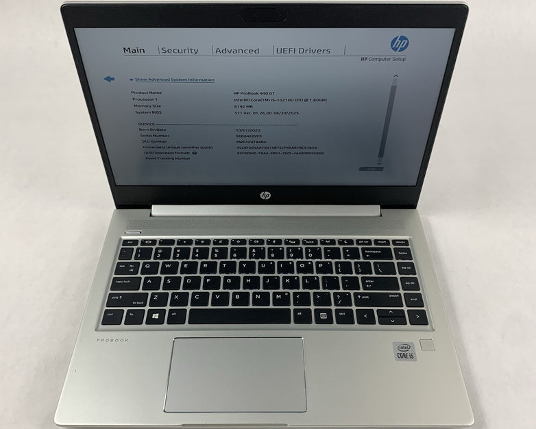 HP ProBook 450 G8 15.6" i5-1135G7 2.40 GHz 8 GB RAM No SSD/OS/AC Bad USB
