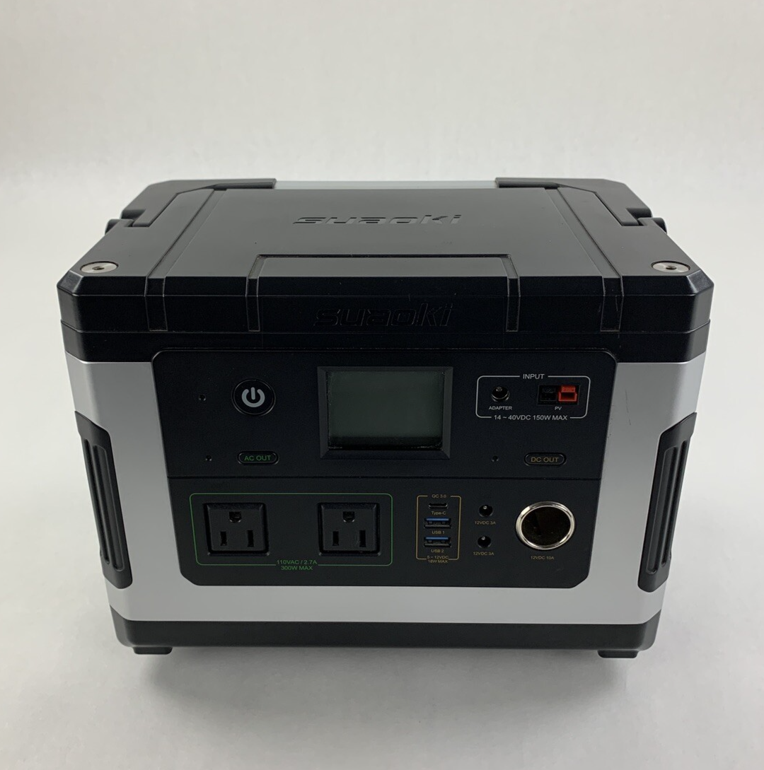 Suaki G500 Portable Power Station 500Wh 110V-60 50Hz 300W Powers and Charges