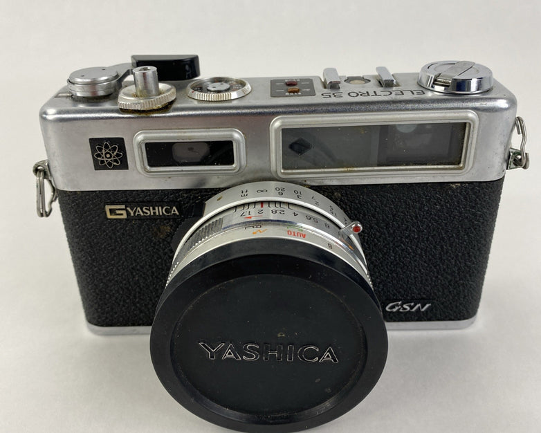 Yashica GSN Electro 35 w/ Yashinon DX 1:1.7 f=45mm Lens - Untested No Film parts