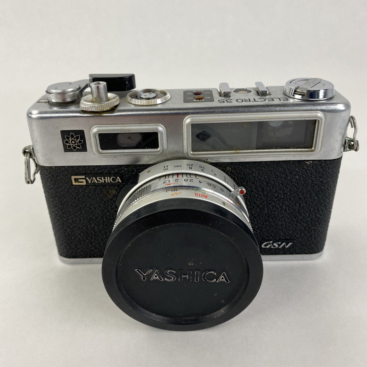 Yashica GSN Electro 35 w/ Yashinon DX 1:1.7 f=45mm Lens - Untested No Film parts1