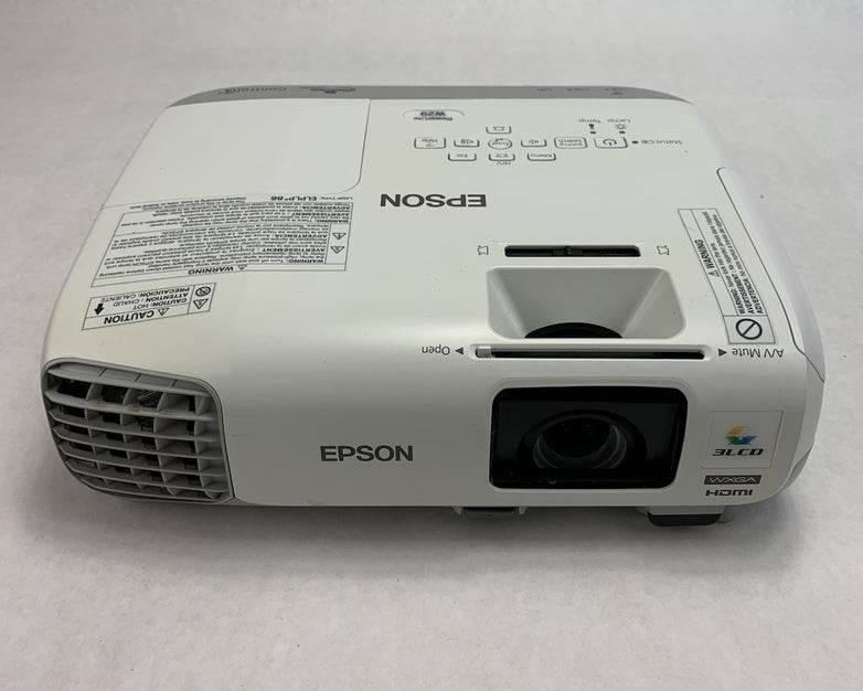 Epson PowerLite W29 H690A LCD Lamp Projector 2079 Lamp Hours - No Remote