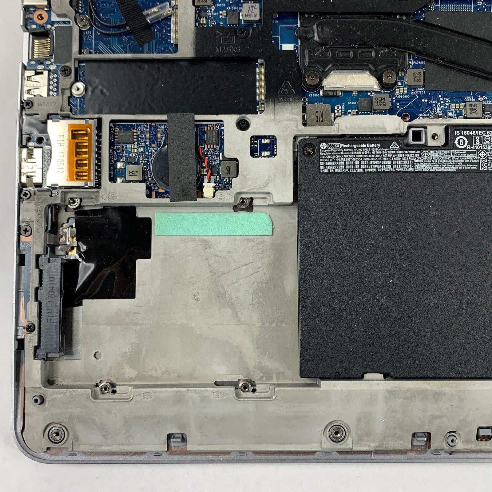 HP EliteBook 850 G3 Laptop 15.6" i7-6600U 2.6 GHz 16 GB RAM No OS No HDD No AC