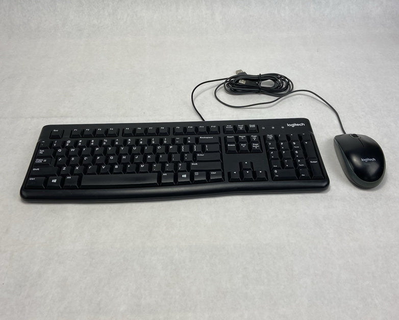 Logitech MK120 Wired Keyboard and Mouse Combo Lot of 15