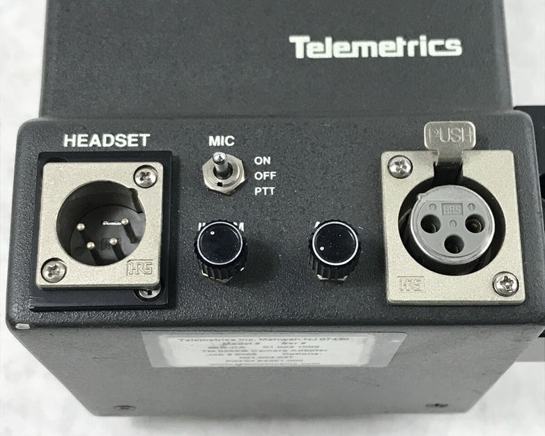 Telemetrics TM-9255B Coax Camera Adapter 55B-CA