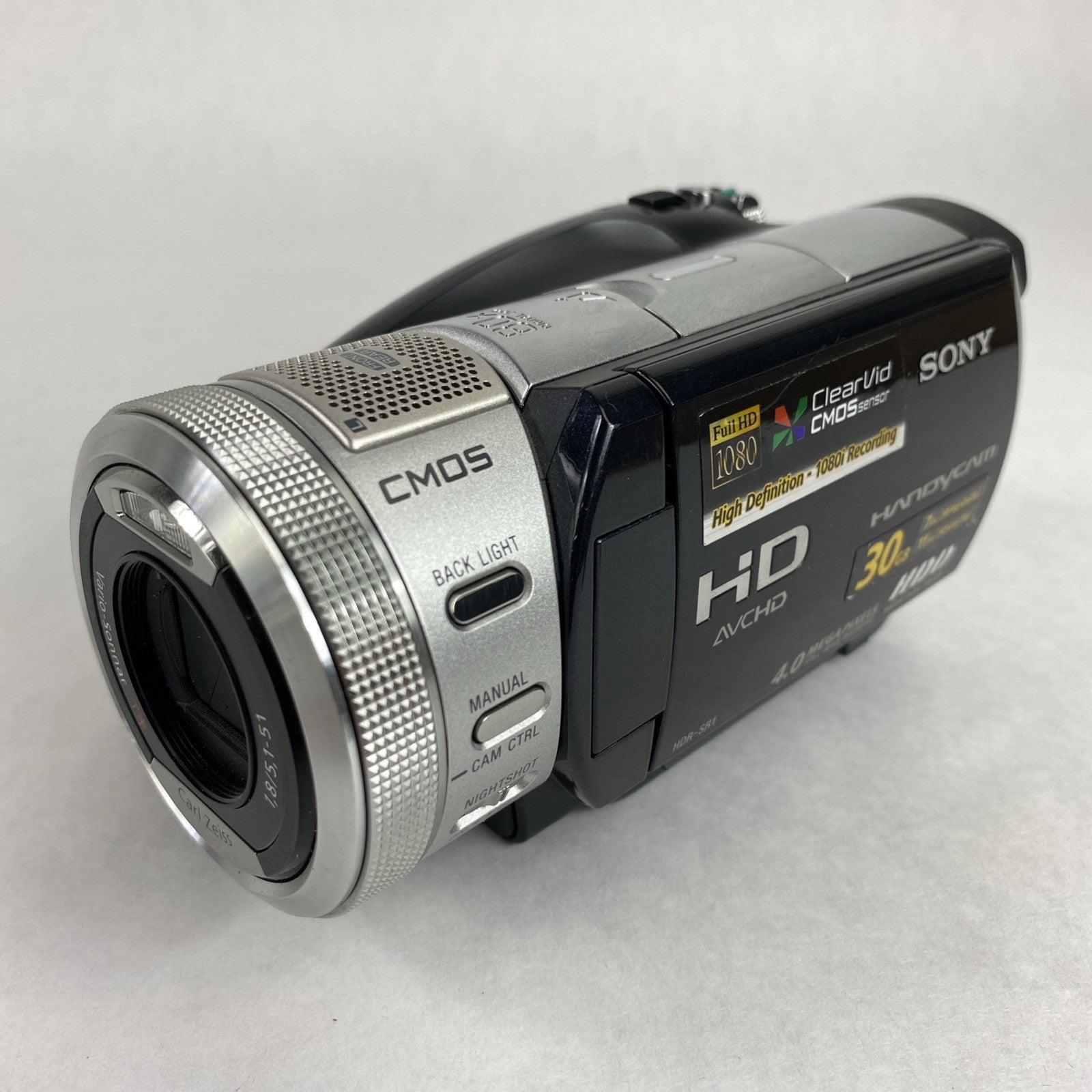 Sony HDR-SR1 30GB HDD LCD Touchscreen Digital Handycam Camcorder - Tested0