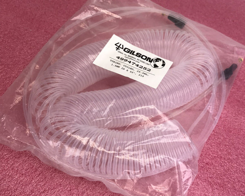 Gilson 499474252 25.5mL 1.5mm ID x 50' Coiled Tubing 215