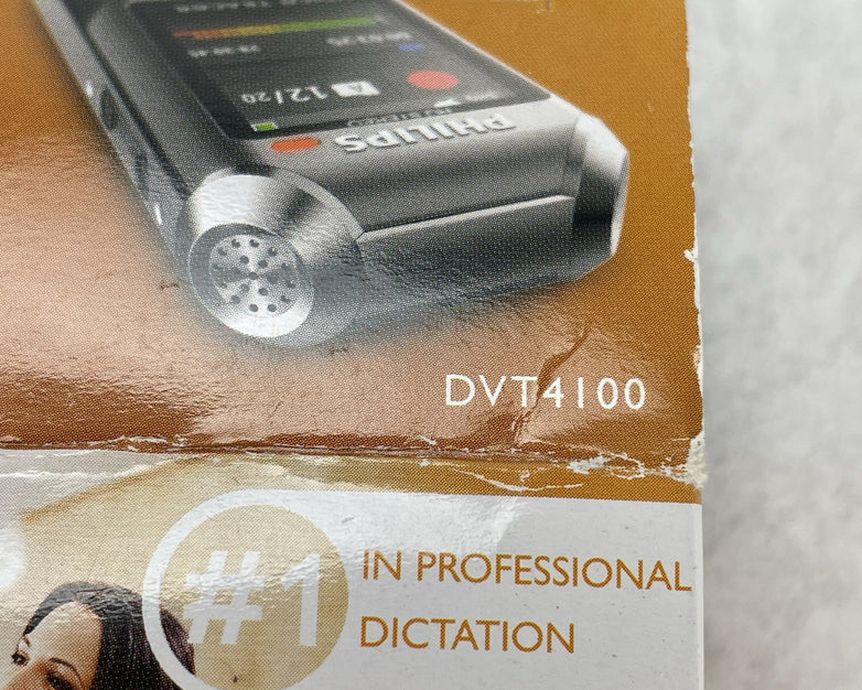 Philips DVT4100 VoiceTracer Digital Recorder New Open box
