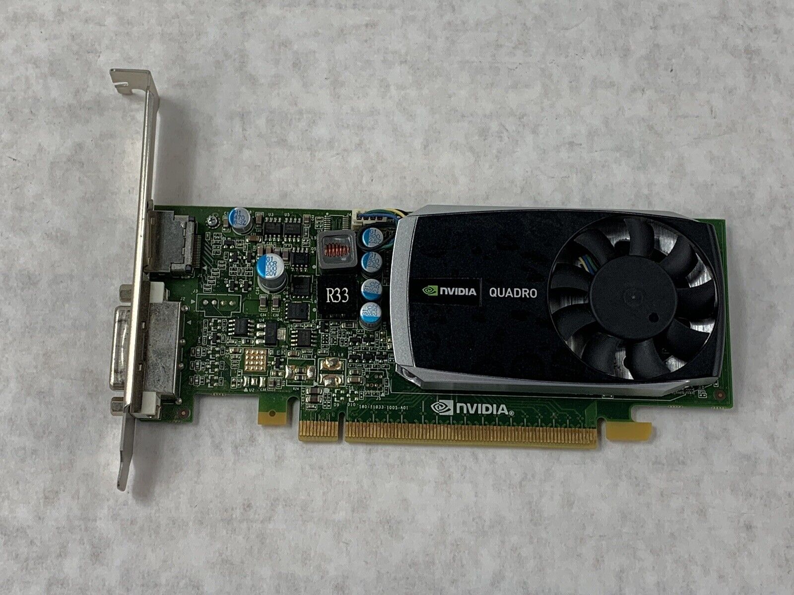 Dell NVIDIA Quadro 600 0PWG0F 1GB 128-Bit DDR3 PCIe Video Graphics Card GPU