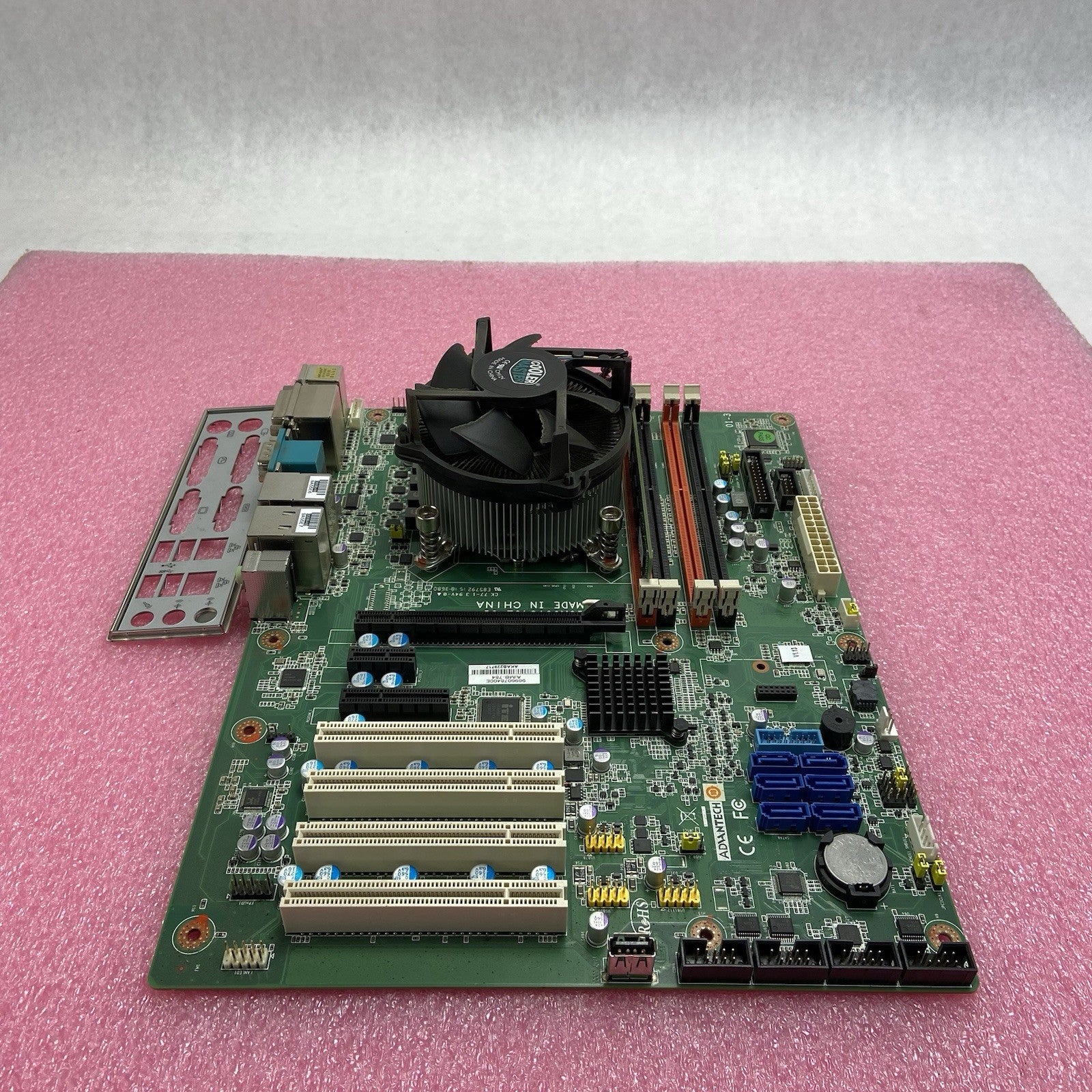 Advantech AIMB-784 Motherboard Intel Core i5-4570s 2.9GHz 4GB RAM w/IO1