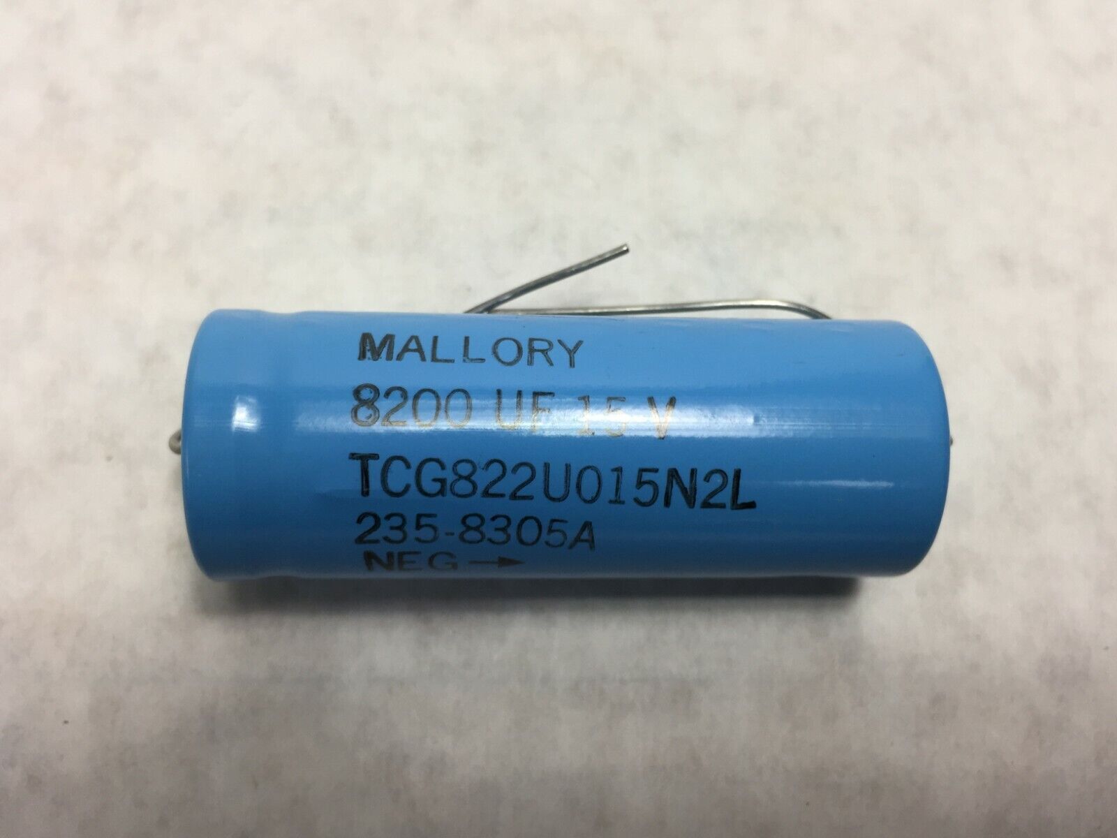 Lot of 5 Mallory TCG822U015N2L 8200UF 15V 235-8305A