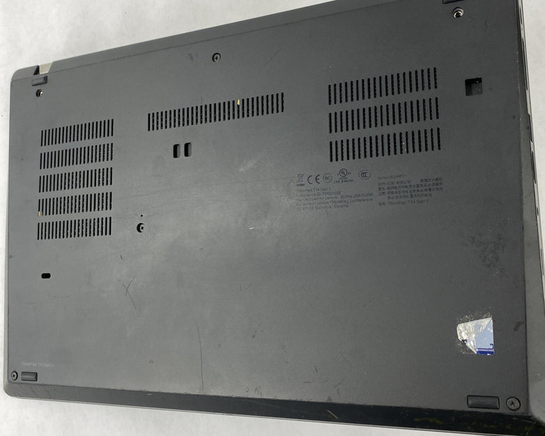 Lenovo ThinkPad T14 Gen 1 Core i5-10210U 1.60 GHz 8 GB RAM 14.0" No SSD No OS