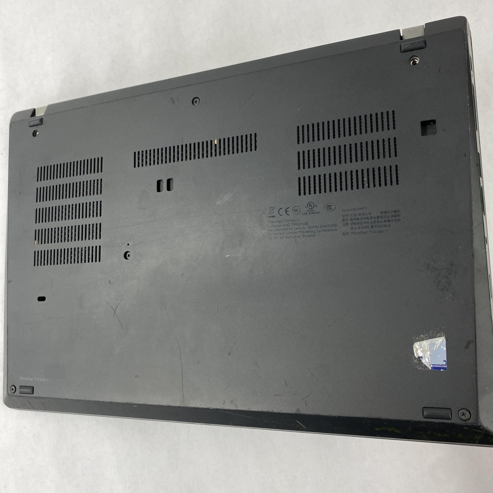 Lenovo ThinkPad T14 Gen 1 Core i5-10210U 1.60 GHz 8 GB RAM 14.0" No SSD No OS