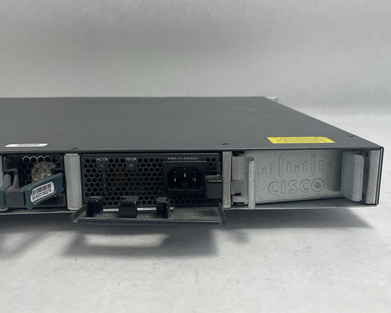 Cisco WS-C3650-48PS-S V05  Tested & Reset 1X PSU