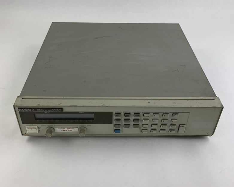 Hewlett Packard 6643A System DC Power Supply - Parts or Repair