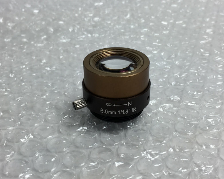 Arecont Vision 8.0mm 1/1.8" IR  Lens ONLY for AV8185DN-HB 8