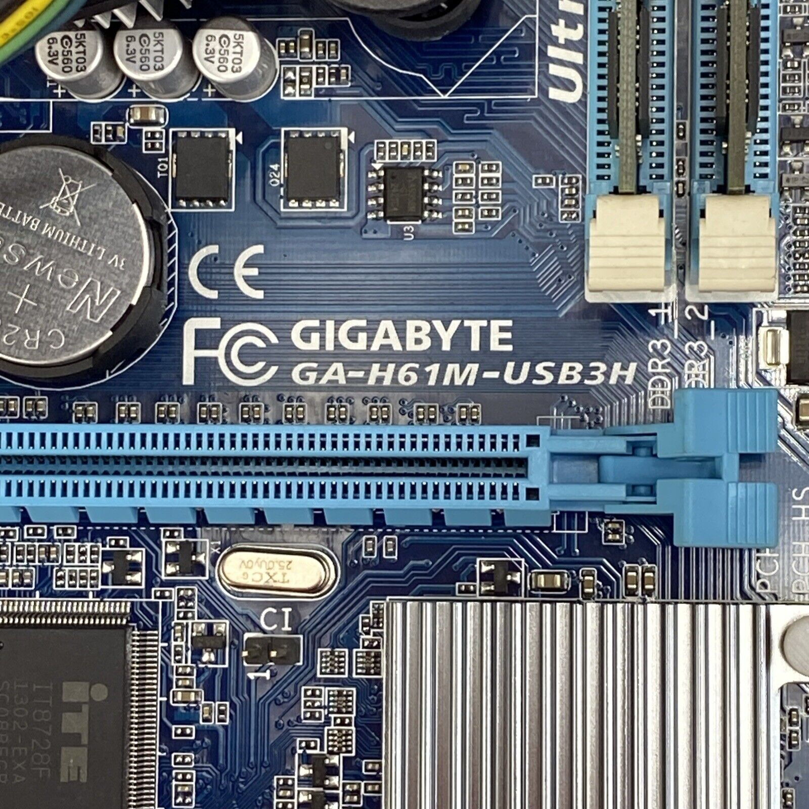 Gigabyte H61M-USB3H Motherboard Intel Core i7-3770 3.4GHz 16GB RAM w/ I/O Shield