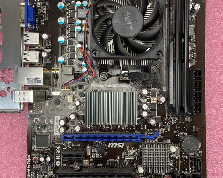 MSI MS-7641 Motherboard AMD Phenom II x4 945 3GHz 8GB RAM w/IO