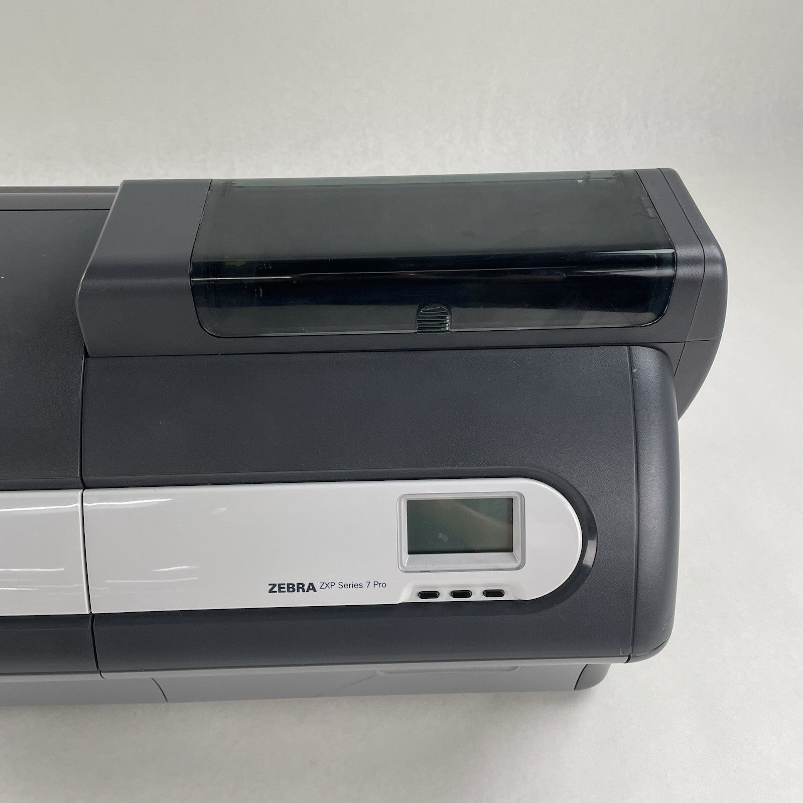 Zebra ZXP Series 7 Pro ID Card Printer Double Sided Color Ethernet Tested