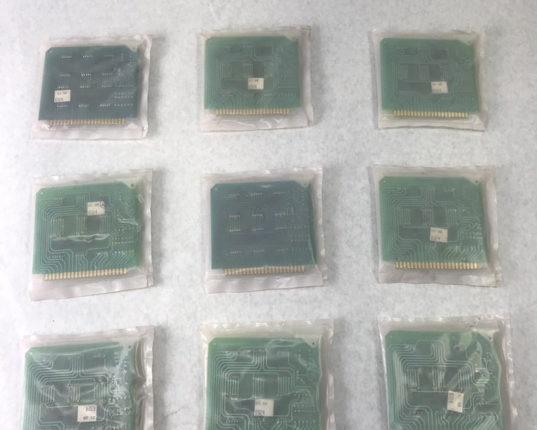 6 Channel Selector MC000396-01 Rev E Card (Lot of 9)