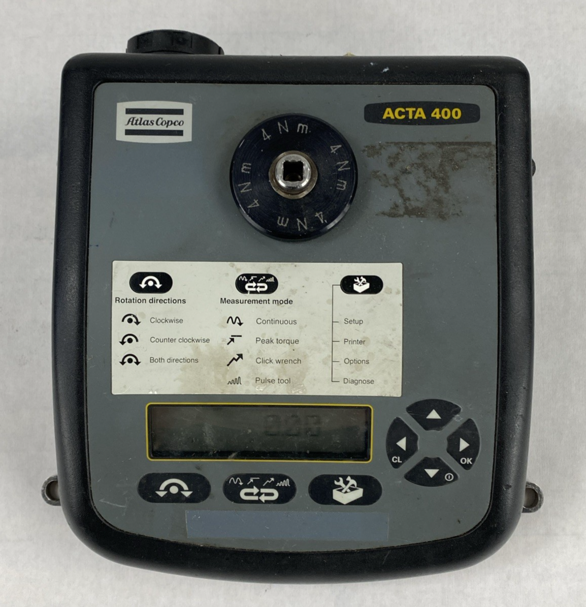Atlas Copco ACTA 400 TT 4-06 Torque Measurement