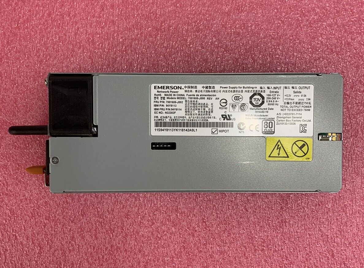 Emerson 7001605-J000 750W Server Power Supply