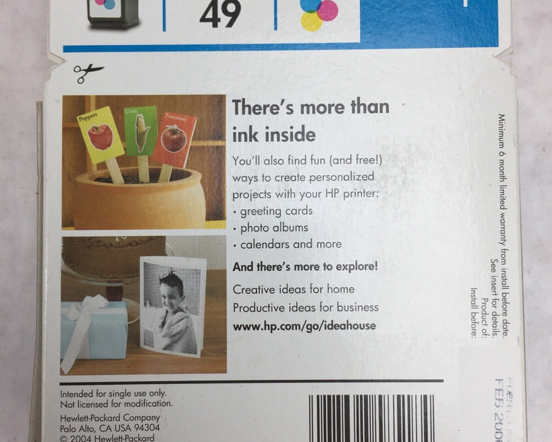 HP 49 Tricolor Ink Cartridge