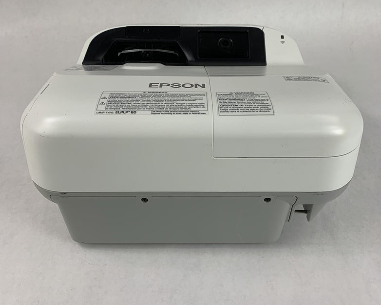 Epson H599A BrightLink 595Wi LCD Lamp Projector 2858 Lamp Hours No Remote