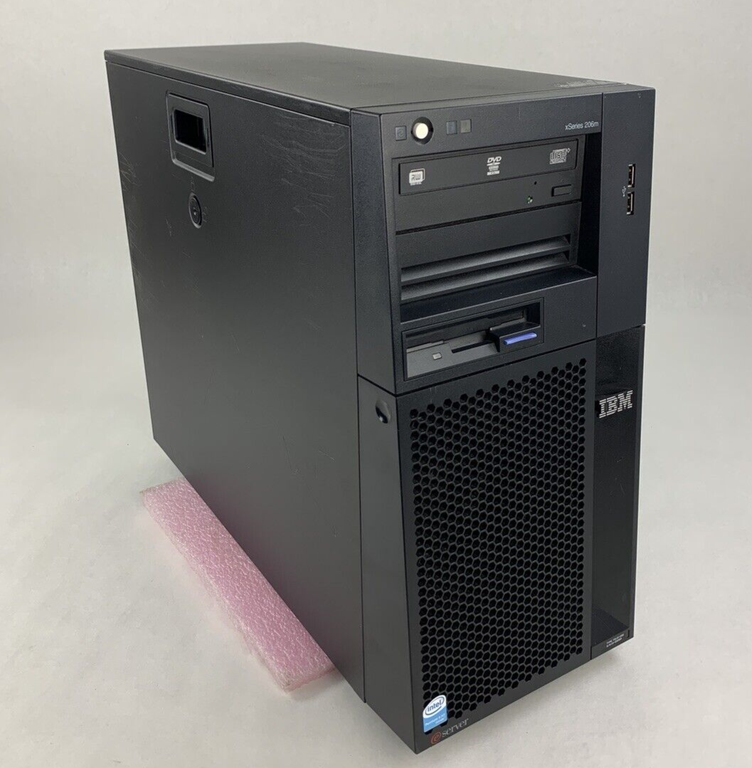 IBM xSeries 206m Server 1x Pentium 4 3.2 GHz 1 GB Ram No OS No HDD