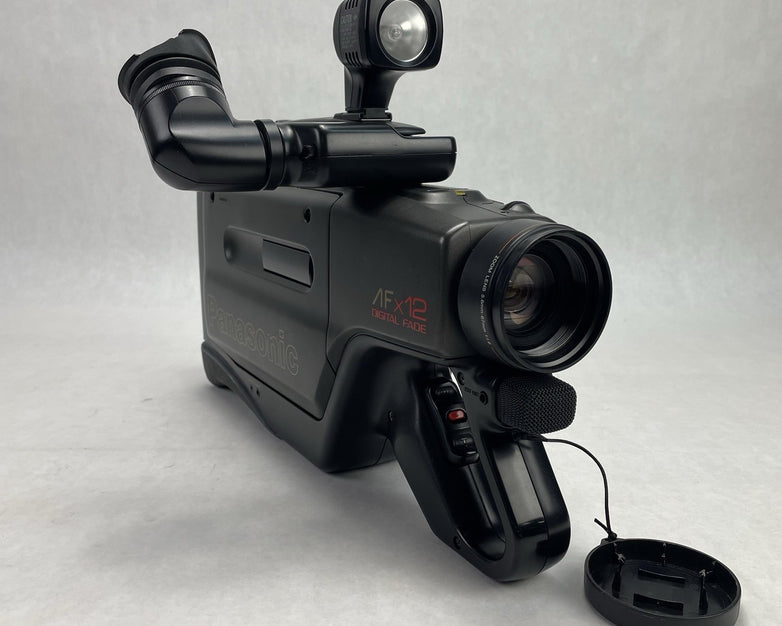 Panasonic OmniMovie VHS HQ Camcorder In Case Model PV-720 For Parts