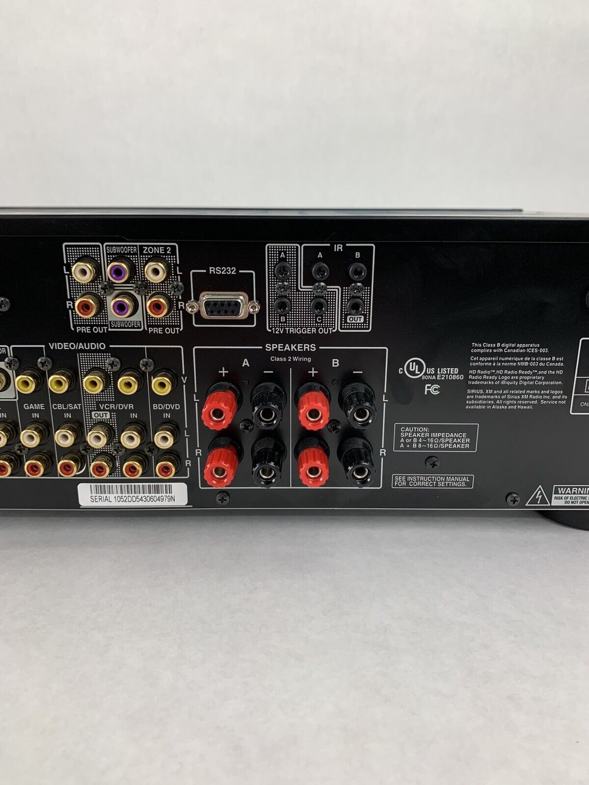 Integra DTM 40.4 Sirius XM WRAT Wide Range Amplifier Tested Bad Caps For Parts