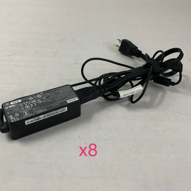 Mixed Lot of 8 Lenovo 20V 2.25A 45W AC Adapter