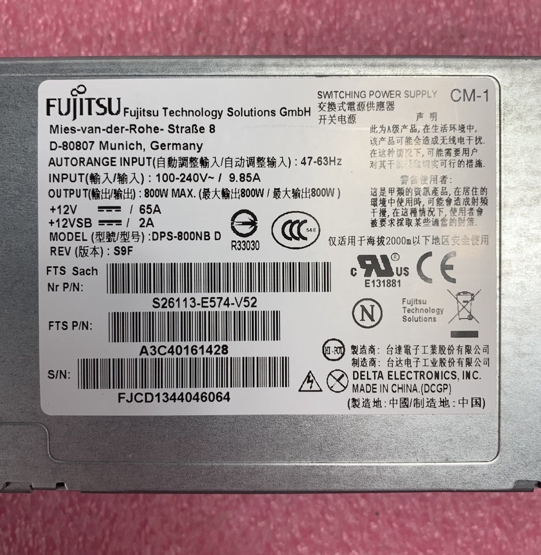 Fujitsu DPS-800NB D 800W Switching Power Supply6