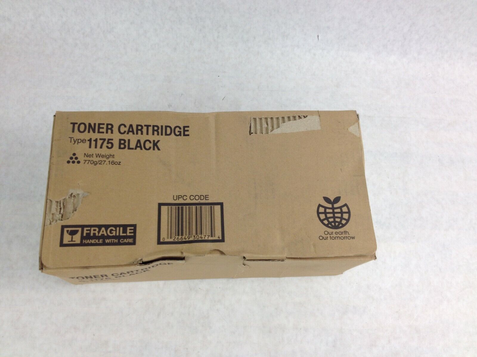 Genuine Savin Type 1175 Black Toner Cartridge H239-34