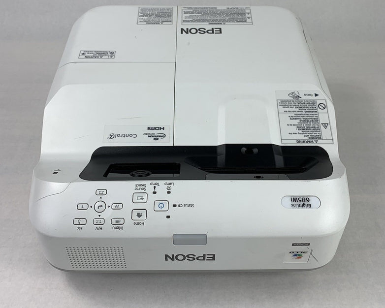 Epson H741A BrightLink 685Wi LCD Projector 5190 Lamp Hours